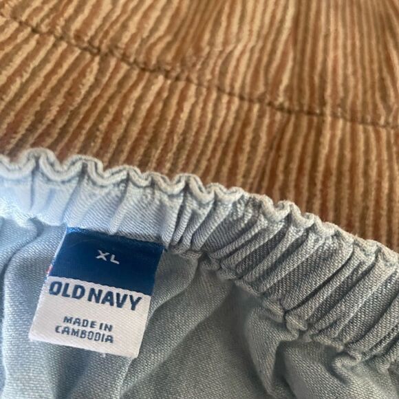 Old Navy Summer Dress Chambray Tie Straps XL - Picture 3 of 3